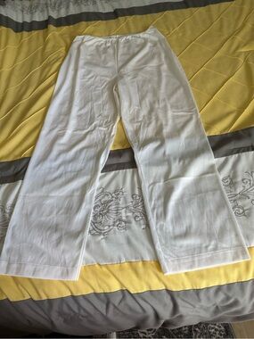 Sears Vintage Ivory Elastic-Waist Slip Pants